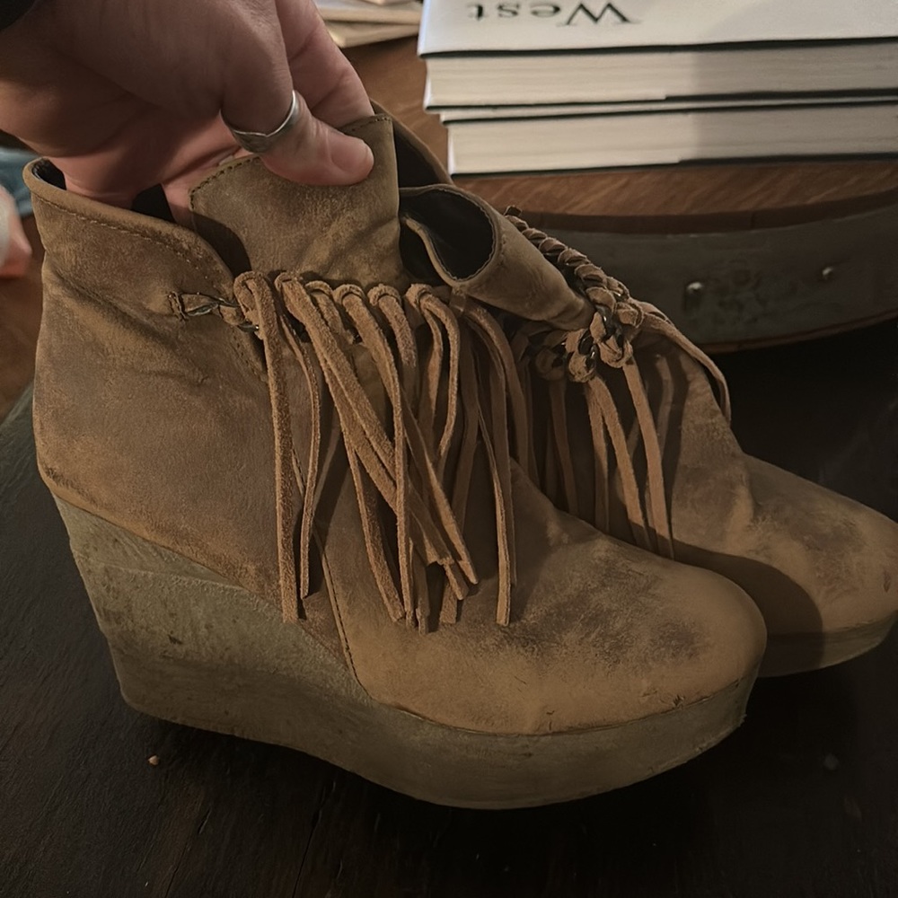 Western fringe booties - Picture 4 of 4